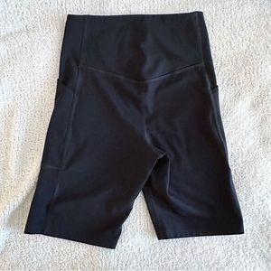 Girlfriend Collective Black Biker Shorts